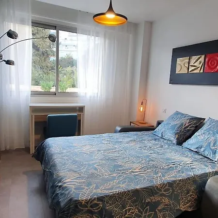 Bd Grosso Apt 4 Prs, 300M Plage, Clim, Parking Nice Exterior foto