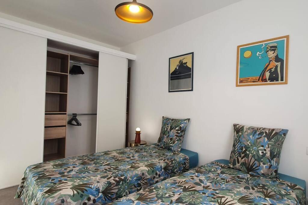 Bd Grosso 4 Prs, 300m Plage, Clim, Parking Apartment Nizza